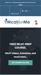 Mobile Screenshot of mcatforme.com